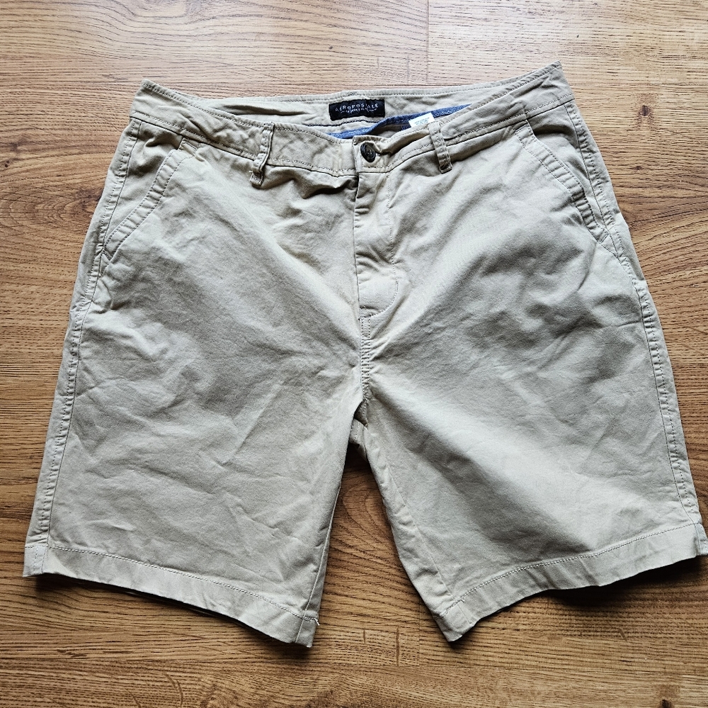 Aeropostle khaki shorts